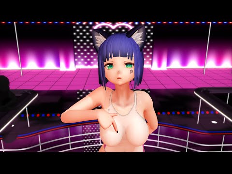 【MMD】競泳水着で怪しげな場所にて神っぽいな【god-ish】