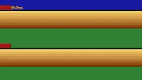 Dukes of Hazzard - Atari 2600 - Gameplay 🎮