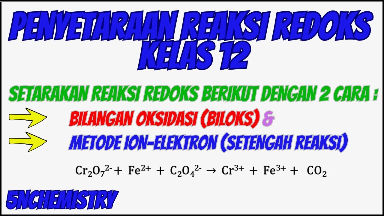 Setarakan Reaksi Redoks Berikut Cr2O72 Fe2 C2O42 Cr3 Fe3 setarakan-reaksi-redoks-berikut-cr2o72-fe2-c2o42-cr3-fe3