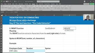 Excel Text Surgery! Master LEFT, RIGHT, and MID | Day 37: 90-Day Mastery Expanded