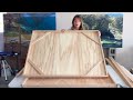 How to Build a Cradled Wood Panel Painting Surface