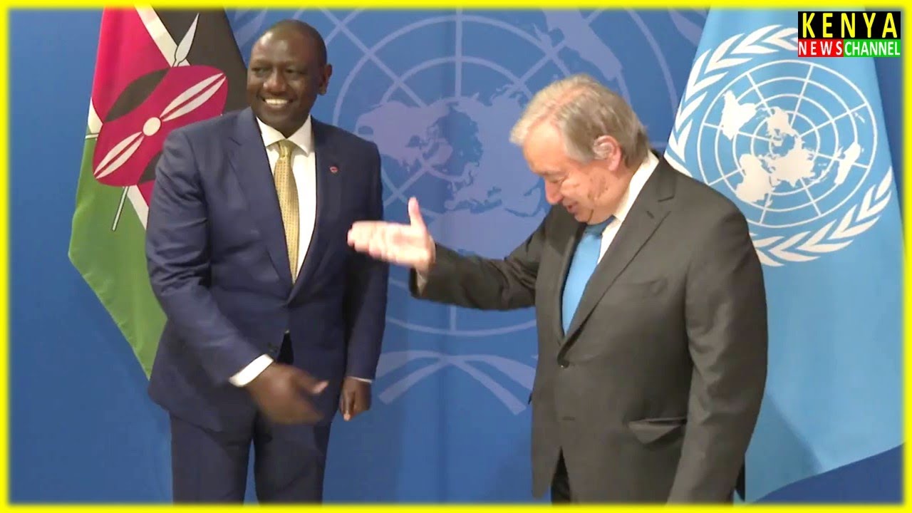 SEE WHAT HAPPENED WHEN PRESIDENT RUTO ARRIVED AT UN GENERAL ASSEMBLY ...