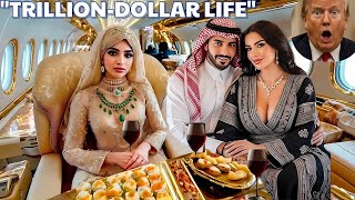 "Inside Princess Sara’s Trillion-Dollar Life: Gold Jets, $500M Yachts & Hidden Power"