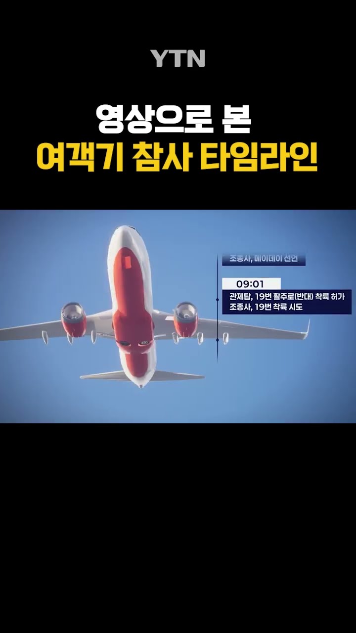 제주항공 여객기 참사 타임라인 #shorts / YTN