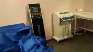 Sadece Uzman Hekimlerin Yapabileceği Işlemleri Yapan Merdiven Altı Güzellik Merkezine Baskın