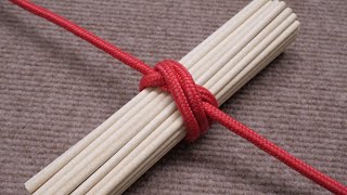 Simple and practical knots for daily life by 绳结编织 2,433 views 1 year ago 1 minute, 34 seconds