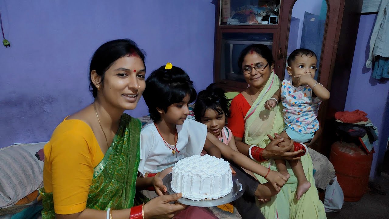 cake-ghar-mehi-banaye-sab-log-milkar-cake-youtube