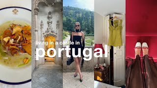 living in a palace in portugal