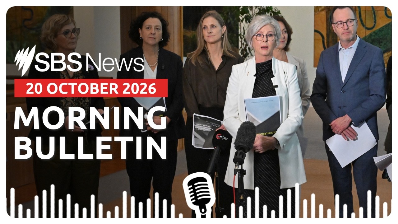 Man arrested after MP alleged attack | Morning News Bulletin 20 October 2026