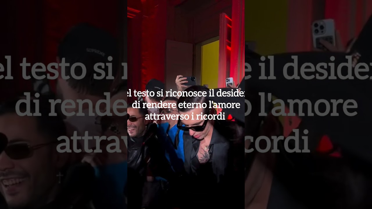 Meravigliosa interpretazione di Incoscienti giovani di Achille Lauro