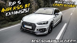 Top 5 Audi RS5 B9 Exhausts 2023! by Car Culture 58,394 views 1 year ago 3 minutes, 16 seconds