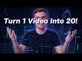 How to turn 1 video into 20? Use an AI TOOL