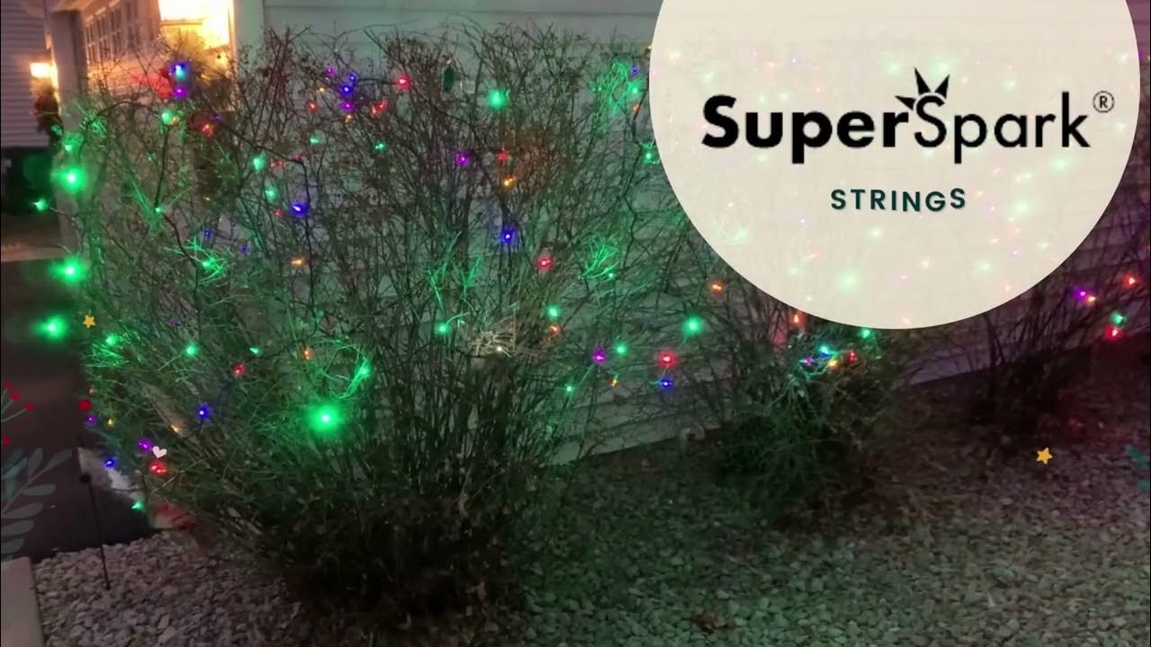 The Christmas Light Emporium SuperSpark Lights YouTube