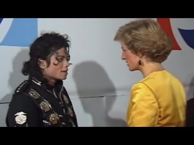 Michael Jackson meets Princess Diana & Prince Charles class=