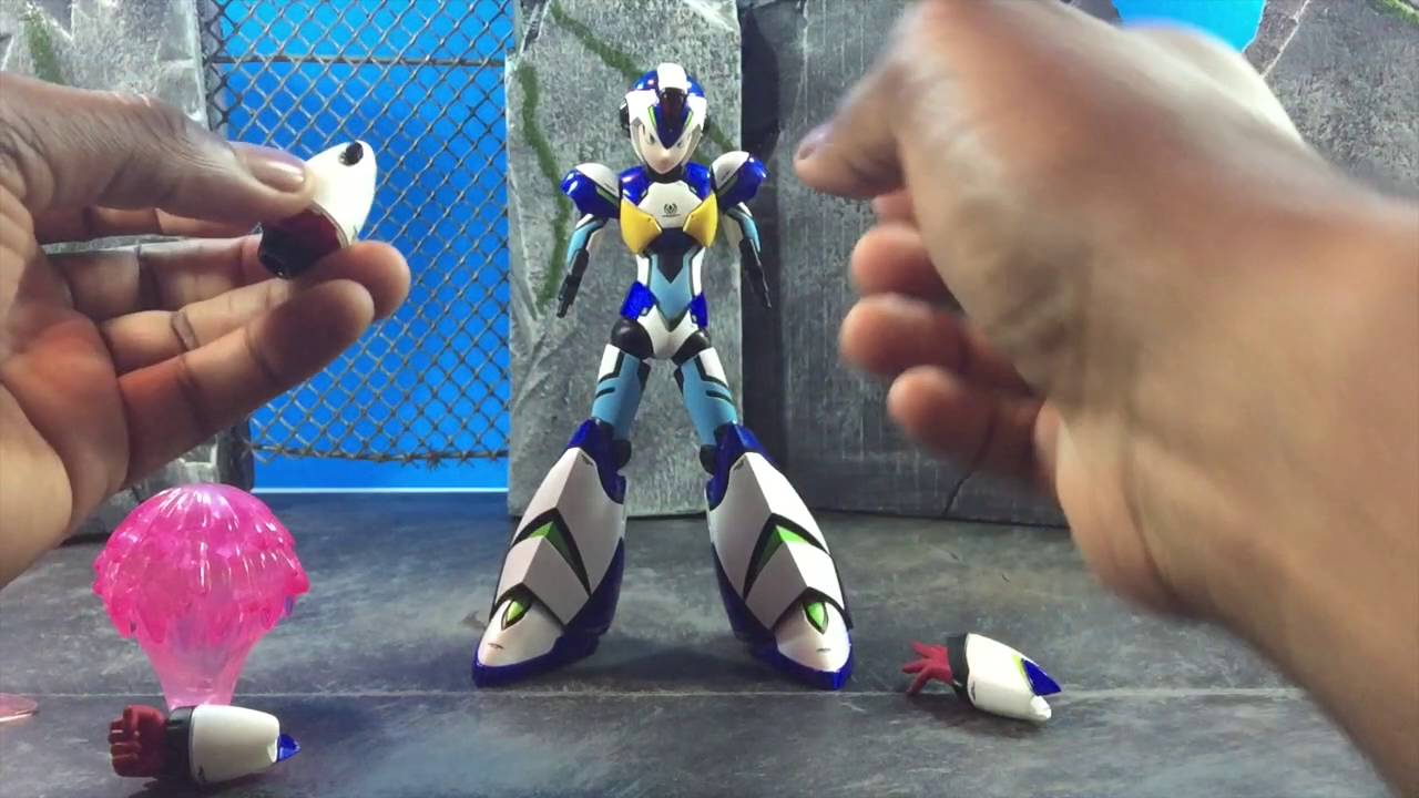 SDCC 2016 Exclusive TruForce Megaman X X-Boost Color Review - YouTube