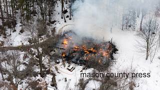 Fire destroys Sherman Township house