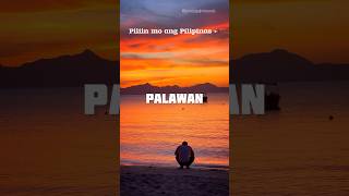 Piliin mo ang Pilipinas ?? - Palawan Edition travel  philippines palawan beach