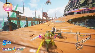 Dreamworks All-Star Kart Racing Grand Master Oogway Gameplay