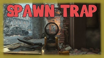 SPAWN TRAP, WIN THE GAME AND INCREASE K/D! (Call Of Duty WWII)