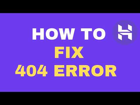 How To Fix 404 Error In Wordpress Website | Hostinger 404 Not Found | Hostinger 404 Error
