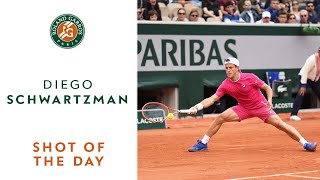 Shot of the day #6 - Diego Schwartzman | Roland-Garros 2022