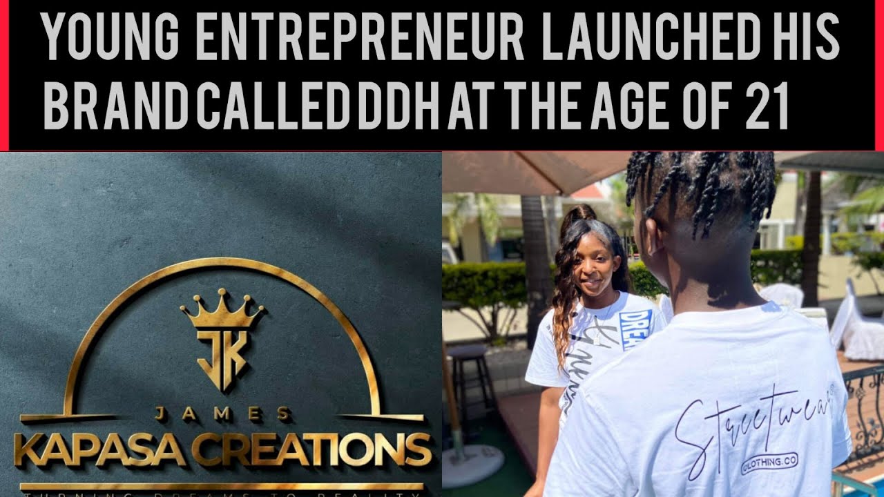 Young Entrepreneur launches his brand called DDH At the Age of 21 James