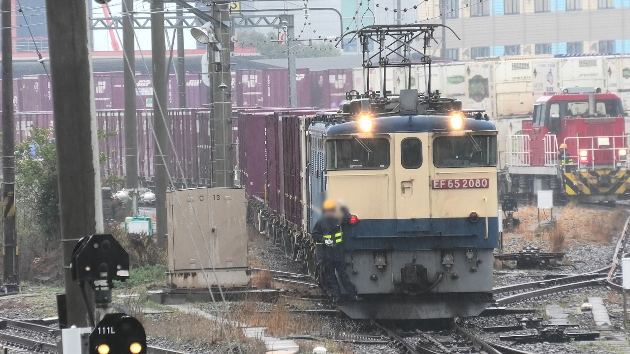 代走や臨時運用などで活躍が続く新鶴見機関区EF65PF【2026年3月】