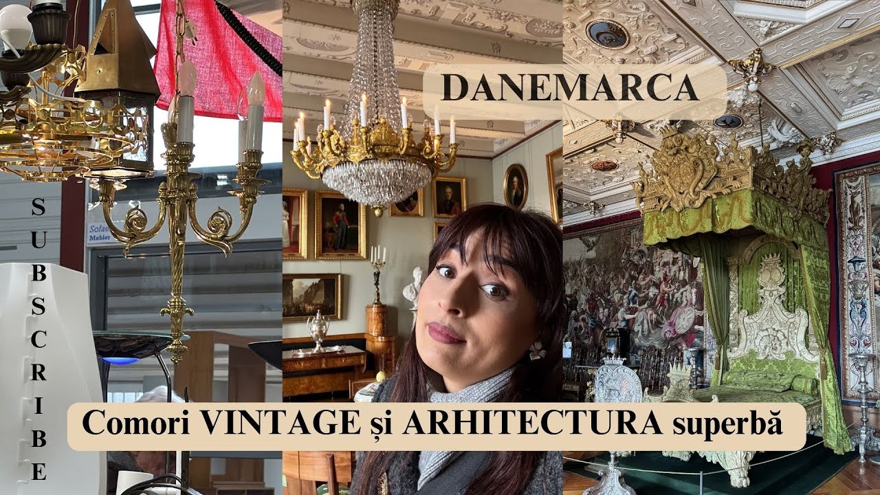 Am ajuns în DANEMARCA! PIAȚA DE VECHITURI | Un CASTEL de poveste | CHARITY SHOPS | mic HAUL de acolo