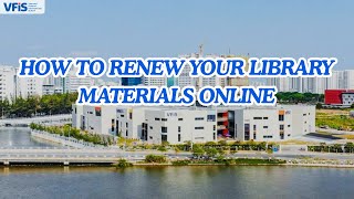 How to renew your library materials online