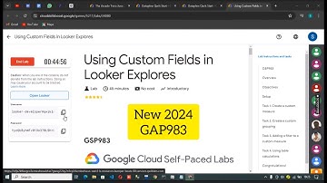 #new 2024 Using Custom Fields in Looker Explores #GSP983 ,#gcp ||The Arcade Trivia June 2024 Week 4