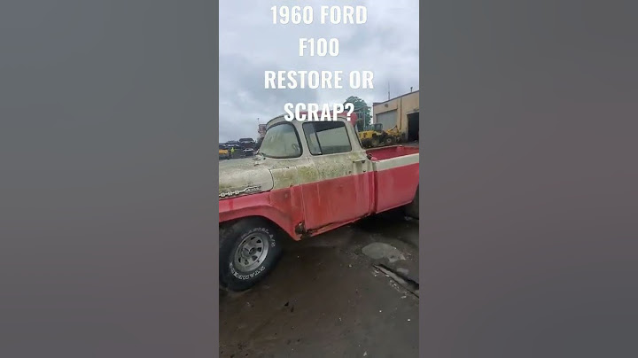 I TRIED TO RESCUE THIS 1960 FORD F100 FROM THE SCRAP YARD! RESTORE IT OR SCRAP IT?