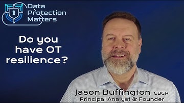 Have you thought about OT resilience ?