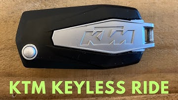 KTM 1290 super adventure S KEY, how to use it and functions
