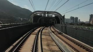 Hong kong mtr south island line (admiralty station to horizons
station)