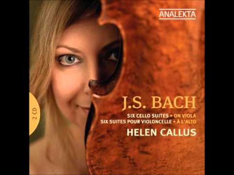 J. S. Bach: Suite No.4 in E flat major BWV 1010 - Helen Callus