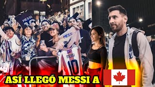 Locura En Canadá Por La Llegada De Messi Y El Inter Miami