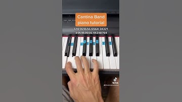 Thumbnail of Cantina Band easy piano tutorial!