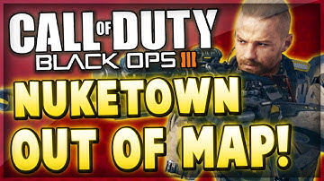 Black Ops 3 Glitches - Fully OUT OF THE MAP NUKETOWN Glitch! (COD BO3 Bypass Death Barriers Glitch)