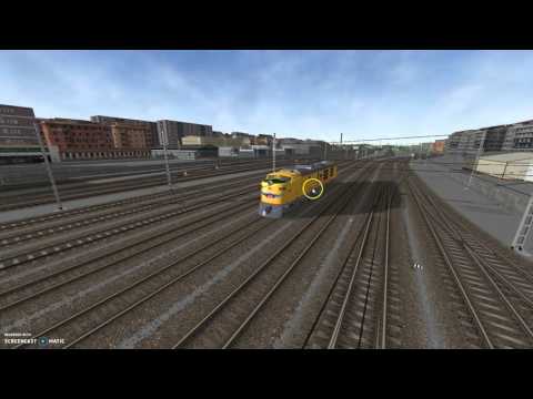 Open rails 1.0 vs Train simulator 2016, train UP turbin