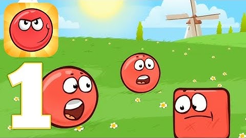 Red Ball 4 - Gameplay Walkthrough Part 1 - Levels 1-15 (IOS, Android)