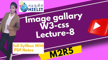 #8: tutorial of w3-css | o leveol exam july 2024 viral | image gallary in w3-css #mcawali #laptop