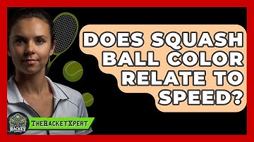 Does Squash Ball Color Relate To Speed? - The Racket Xpert