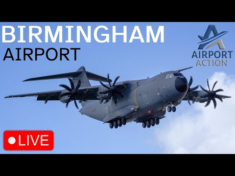 RAF A400 Arrival Live ✈️ Birmingham Airport ( BHX ) Friday 1st August 2025