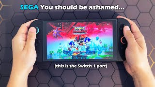 Don't Buy Sonic X Shadow Generations if you own the Switch 1 port...