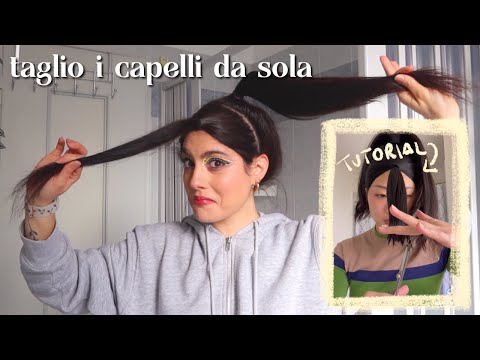 I cut my own hair following a tutorial on Tiktok • butterfly haircut 🦋✂️