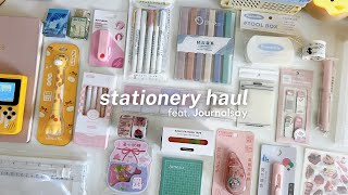 ⋆˚✿˖° Huge Stationery Haul feat. Journalsay | Cute and aesthetic stationery & journal supplies 🍭🧸🎀