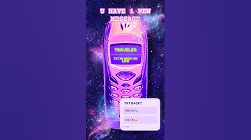 Hi u have 1 new message 💬 TXT BACK? #alternateuniverse  #y2k  #retrofuture #nostalgic #timetravel