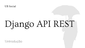 Django API REST | UB Social