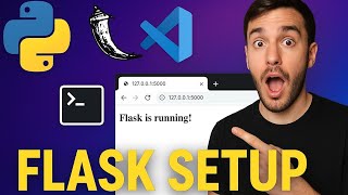 Complete Flask Setup Tutorial | Python & VS Code Installation + Run Your First Flask App