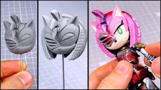 How to Make Rusty Rose with Clay / Netflix Sonic Prime [kiArt]